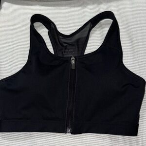 Nike  Black Sports Bra size lg